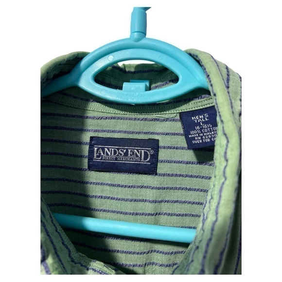 Lands End men’s  button down shirt‎ TL - Picture 2 of 3